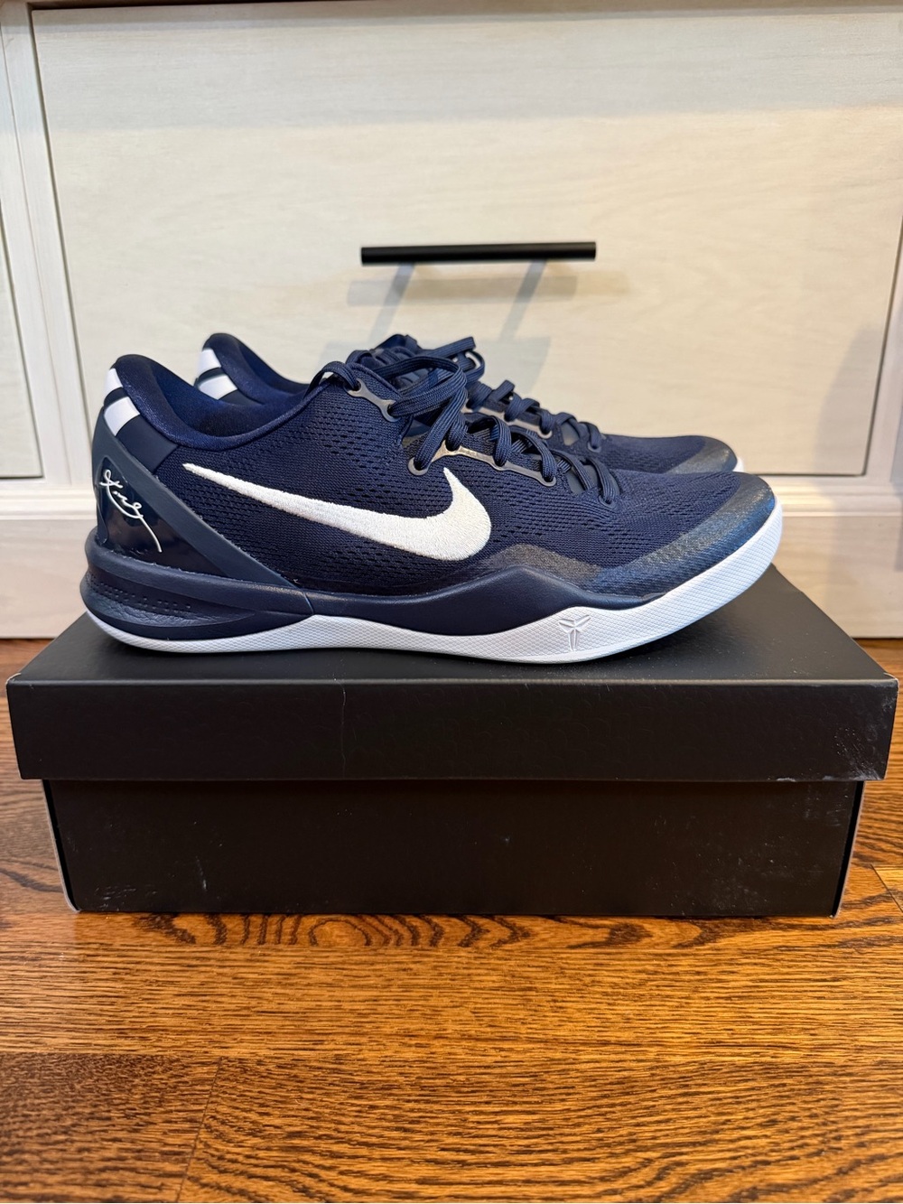 Nike Men’s Kobe VIII ‘College Navy’ Sz 11